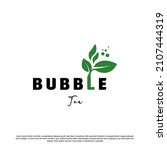 creative bubble tea lettering... | Shutterstock .eps vector #2107444319