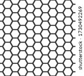honeycomb pattern. seamless... | Shutterstock .eps vector #1730492269