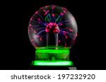 Plasma Static Electricity on a Tesla Sphere