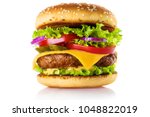 Delicious Burger  Isolated On...