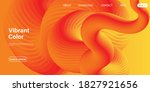 red design. 3d poster. abstract ... | Shutterstock .eps vector #1827921656