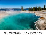 Clear Blue Waters At Yellowstone Lake Image - Free Stock Photo - Public 