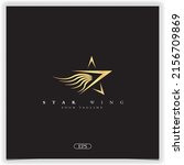 Gold Star Wing Logo Premium...