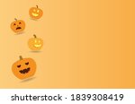 happy halloween  vector... | Shutterstock .eps vector #1839308419