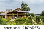 Small photo of Lohaghat, Champawat, Uttarakhand, India - 25 May 2022 - Advaita Ashrama Mayawati dedicated to Swami Vivekananda located near Lohaghat.