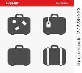 Luggage Icons. Professional ...