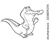 Cartoon Alligator Clip Art Free Stock Photo - Public Domain Pictures