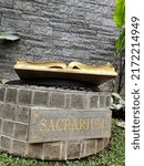 Small photo of Sacrarium is special sink used for the reverent disposal of sacred catholic substances