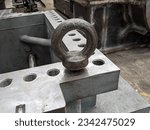 Small photo of The eye bolt (otherwise known as a lifting eye bolt or eyelet) is a type of bolt with a loop at one end. They are used for a wide variety of material lifting applications and may either pivot or swive