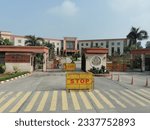 Small photo of New Delhi, India -August 5, 2019 - The Controller General of Defence Accounts (CGDA) Building in Palam. The Defence Accounts Department is headed by the CGDA which falls under the Ministry of Defence.