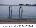 Dock on lake with swim ladder, lake murray, SC