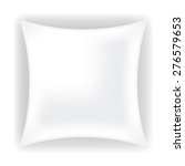 white soft pillow for sleep... | Shutterstock . vector #276579653