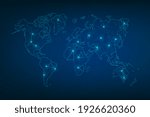 technology image of globe.... | Shutterstock .eps vector #1926620360