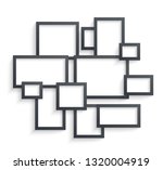 wall picture frame templates... | Shutterstock . vector #1320004919