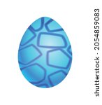 dragon dinosaur egg with... | Shutterstock . vector #2054859083