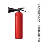 red fire extinguisher. isolated ... | Shutterstock .eps vector #2090853019