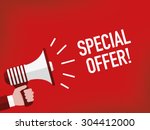 special offer | Shutterstock .eps vector #304412000