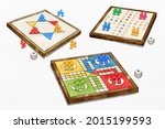 board game. tournament activity ... | Shutterstock .eps vector #2015199593