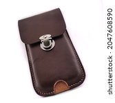Cell Phone Leather Belt Bag...