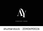 Ay  Ya Alphabets Letters Logo...