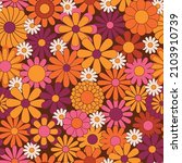 colorful floral seamless... | Shutterstock .eps vector #2103910739