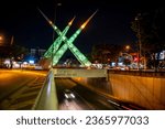 Small photo of GOIANIA, BRAZIL - SEPTEMBER, 23, 2023: Latif Sebba Viaduct.