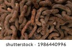 The Big Old Rusty Chain With...
