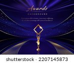 blue golden stage award...