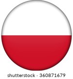 poland badge flag | Shutterstock . vector #360871679