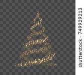 Christmas Tree On Transparent...