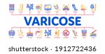 varicose veins disease minimal... | Shutterstock .eps vector #1912722436