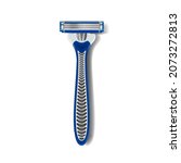 razor blade shave male vector.... | Shutterstock .eps vector #2073272813