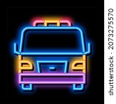 tow car truck neon light sign... | Shutterstock .eps vector #2073275570