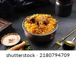Small photo of Delicious and spicy mutton biryani