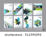 business vector set. brochure... | Shutterstock .eps vector #511594393