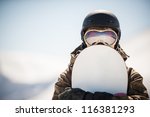 snowboard and Ã?Â?Ã?Â  snowboarder. extreme winter sport