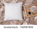 White Linen Pillow  Cushion...