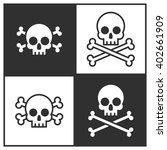 Skull And Crossbones Icon 