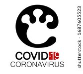 covid 19 coronavirus vector... | Shutterstock .eps vector #1687605523