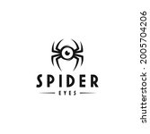 spider spy security logo vector ... | Shutterstock .eps vector #2005704206
