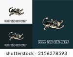 artwork design of tiger jump... | Shutterstock .eps vector #2156278593