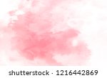 watercolor painted background.... | Shutterstock . vector #1216442869