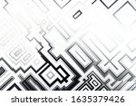 abstract background. triangle... | Shutterstock . vector #1635379426