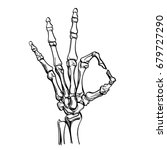 Skeleton Hand Free Stock Photo - Public Domain Pictures