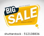 big sale and special offer  end ... | Shutterstock .eps vector #512138836