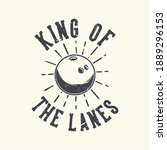 vintage slogan typography king... | Shutterstock .eps vector #1889296153