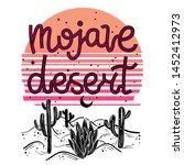 Mojave Desert   Lettering With...