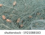 Fishing Nets On The Ship In The ...