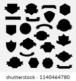 heraldry shield banner | Shutterstock . vector #1140464780