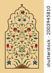 mughal colorful decorative... | Shutterstock .eps vector #2003945810